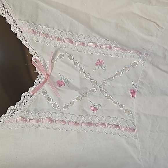 Vintage Slip Pajamas Lace - Picture 2 of 9